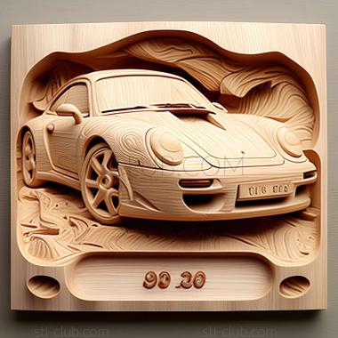 3D модель Porsche 993 (STL)
